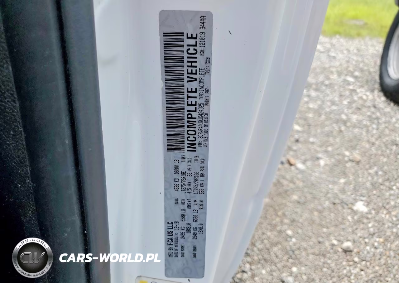 2018 Ram 2500 St VIN:3C7WR4AJ0JG424325 - 12