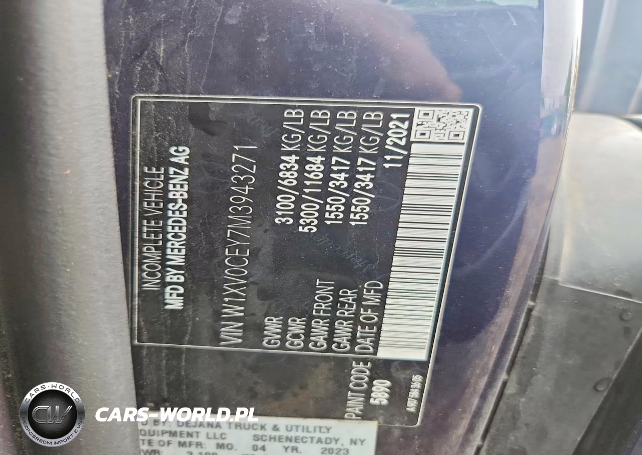 2021 Mercedes-Benz Metris VIN:W1XV0CEY7M3943271 - 12
