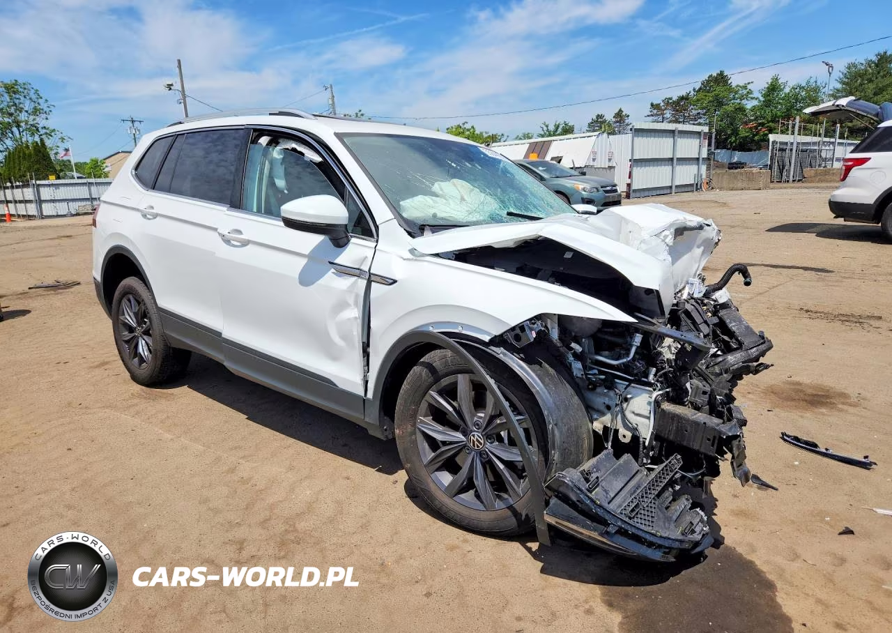 2022 Volkswagen Tiguan Se VIN:3VV2B7AX9NM034869 - 4