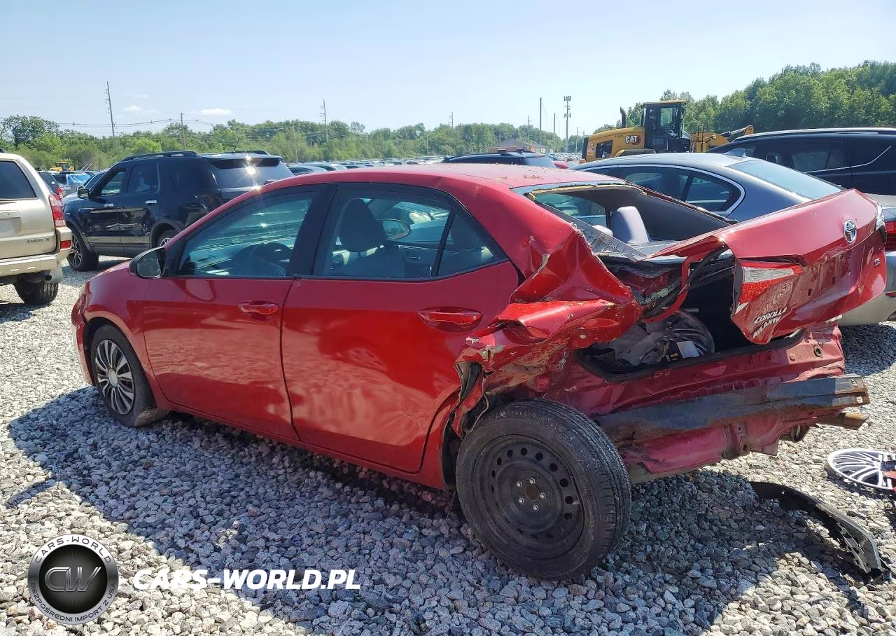 2015 Toyota Corolla Le VIN:2T1BURHE1FC343187 - 2
