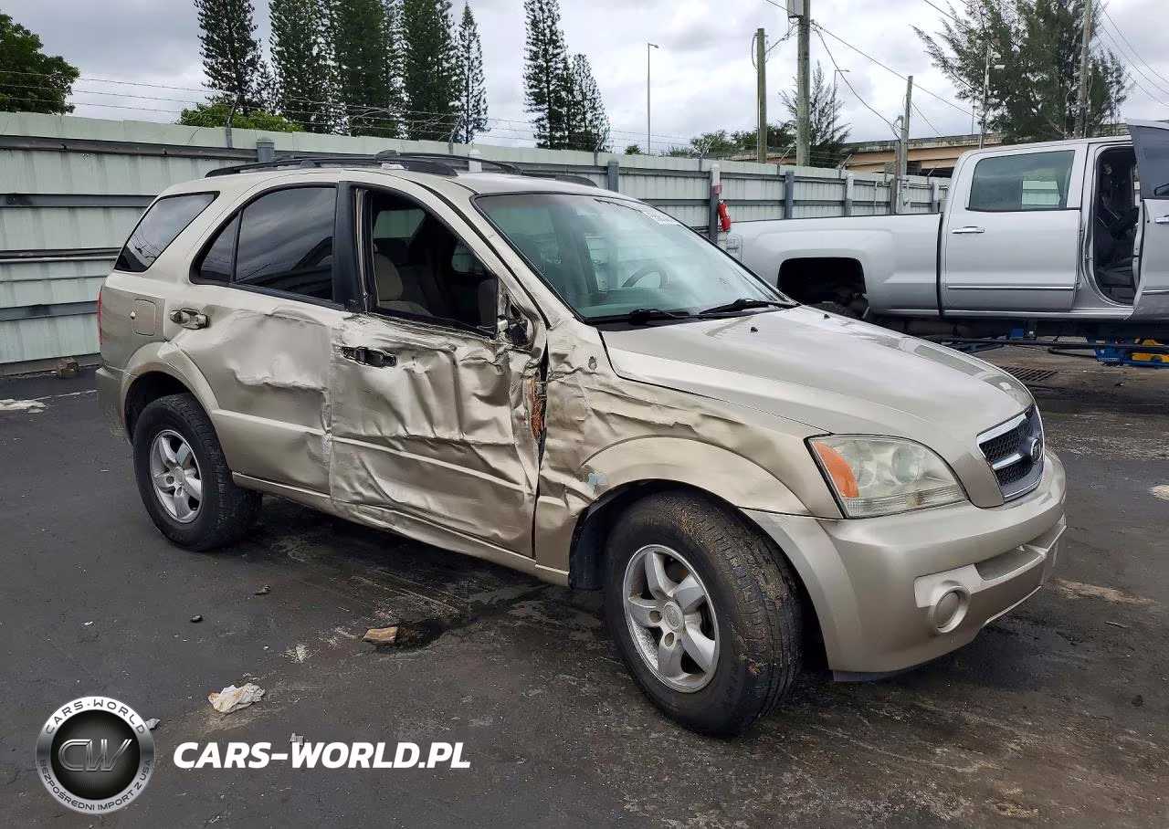 2006 Kia Sorento Lx VIN:KNDJC733665580991 - 4