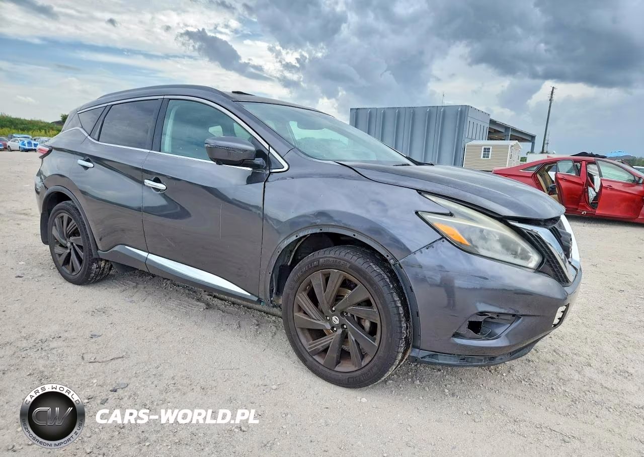 2016 Nissan Murano Sl VIN:5N1AZ2MG3GN118498 - 4