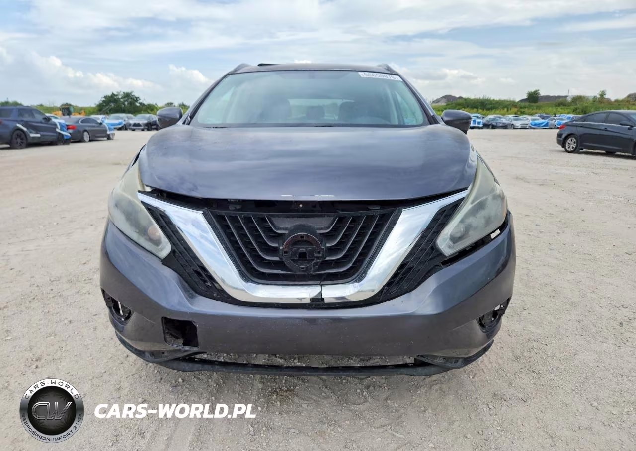 2016 Nissan Murano Sl VIN:5N1AZ2MG3GN118498 - 5