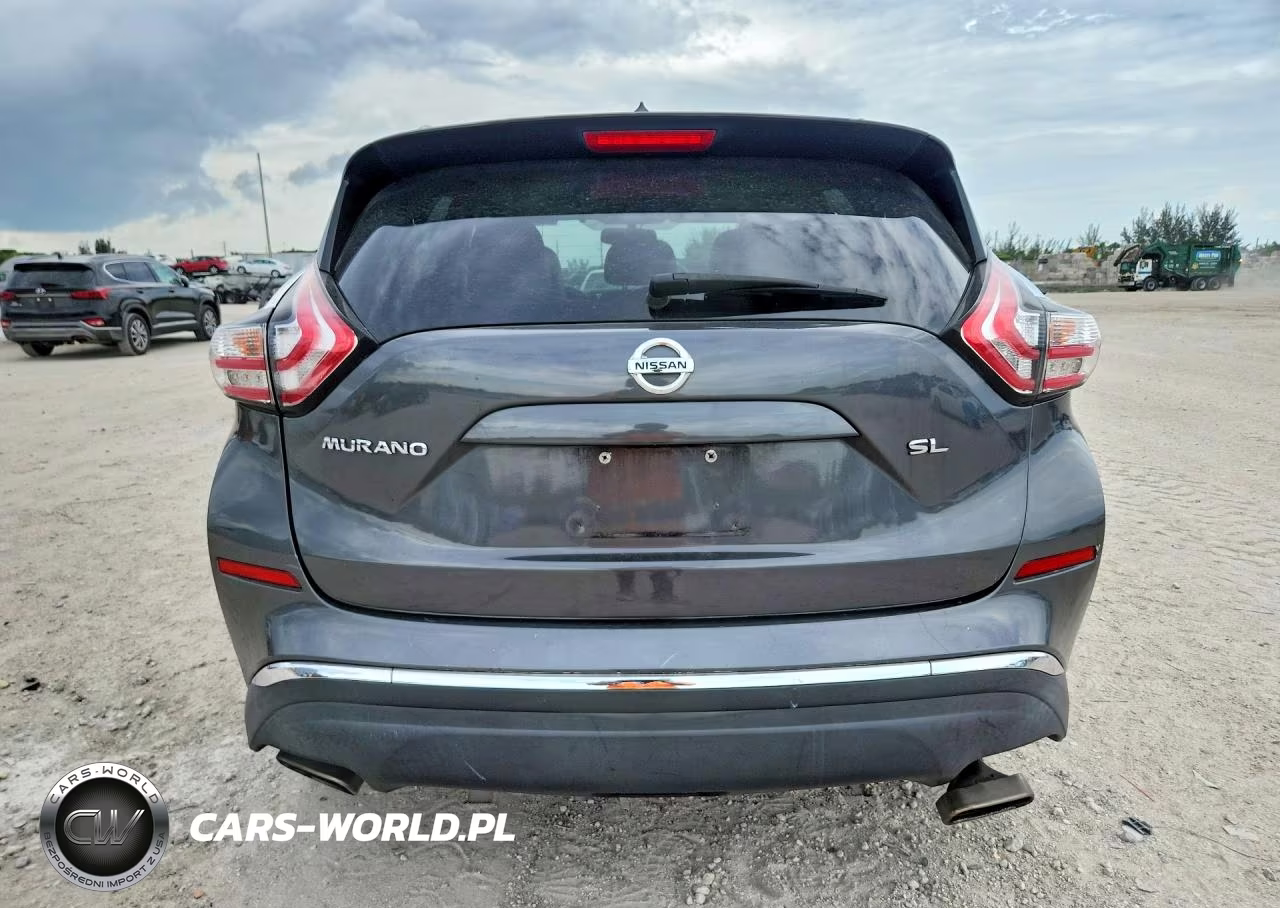 2016 Nissan Murano Sl VIN:5N1AZ2MG3GN118498 - 6