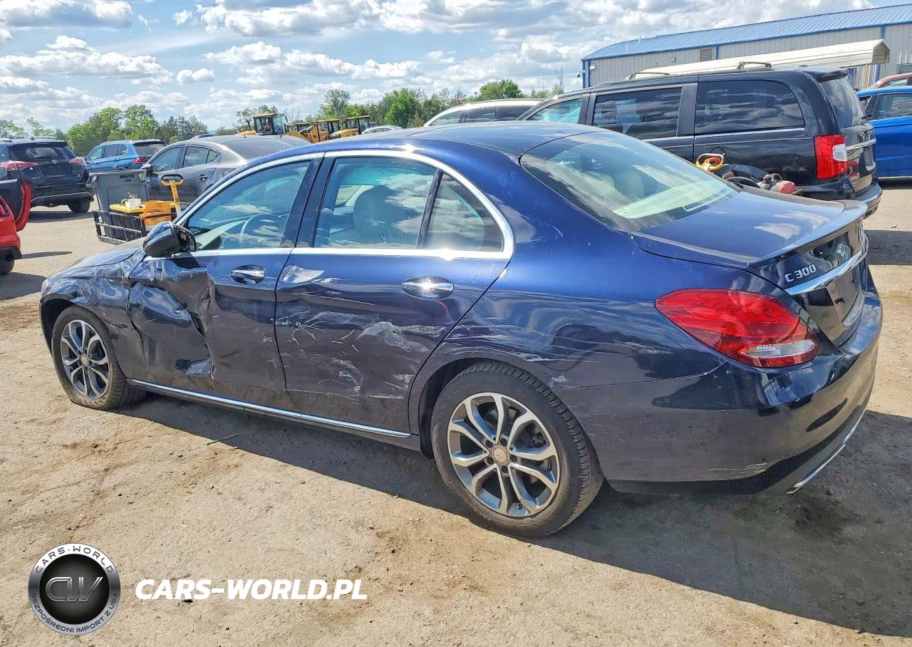 2016 Mercedes-Benz C 300 4Matic VIN:WDDWF4KB3GR140795 - 2