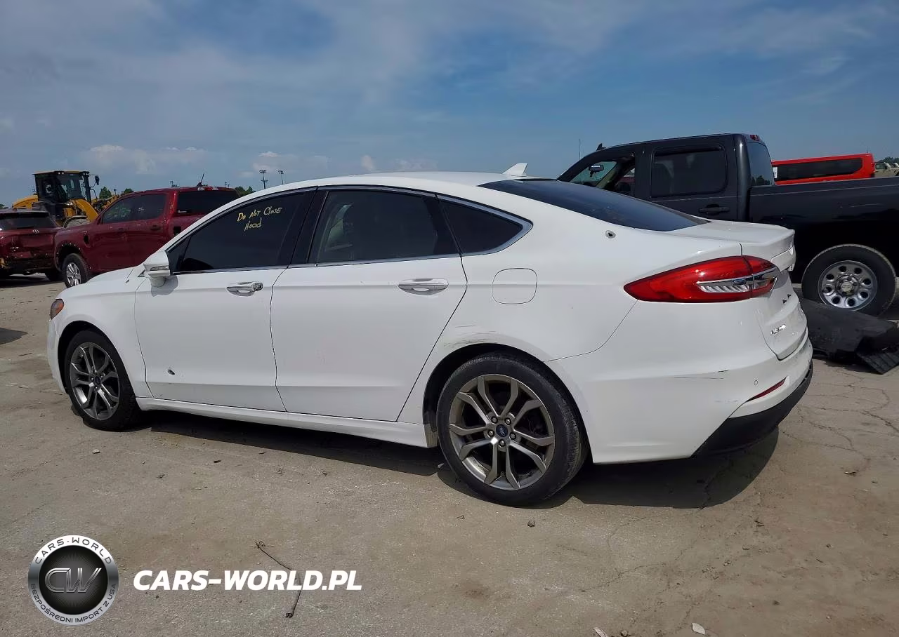 2019 Ford Fusion Sel VIN:3FA6P0CD7KR181062 - 2