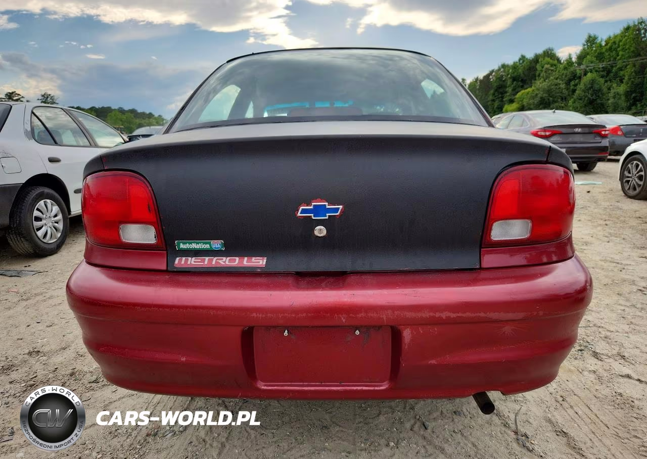 2000 Chevrolet Metro Lsi VIN:2C1MR5224Y6721036 - 6