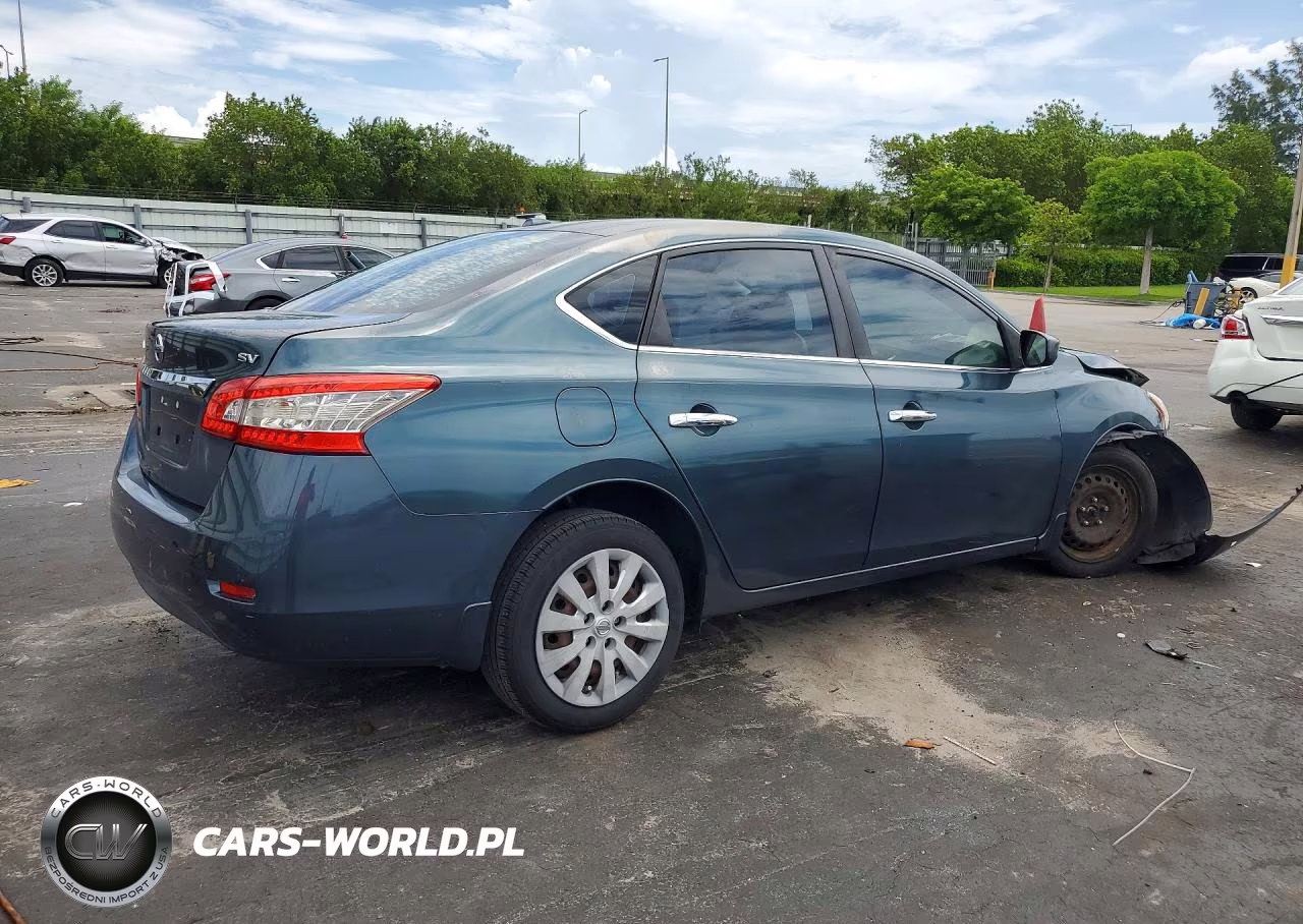 2015 Nissan Sentra Sv VIN:3N1AB7AP0FY264551 - 3
