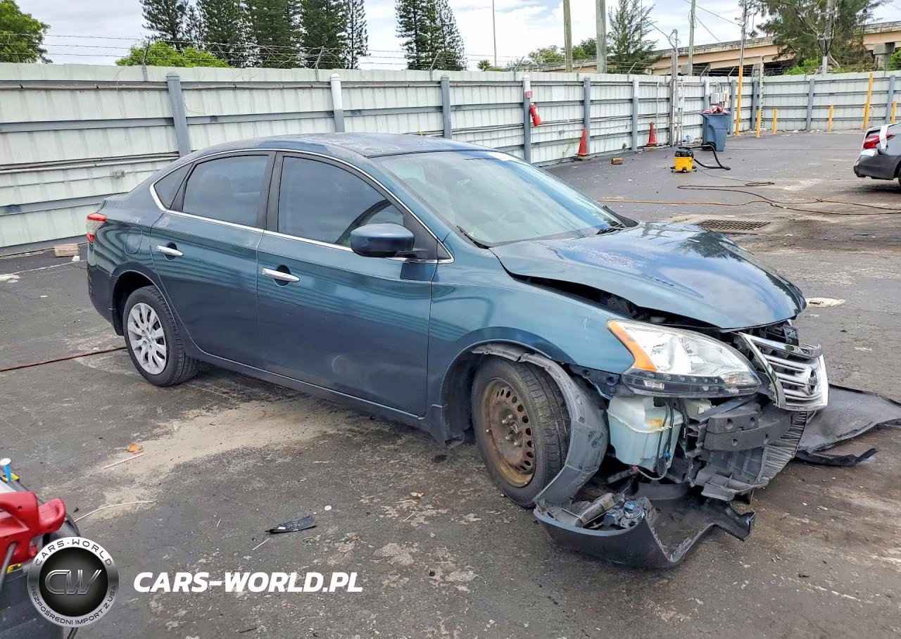 2015 Nissan Sentra Sv VIN:3N1AB7AP0FY264551 - 4