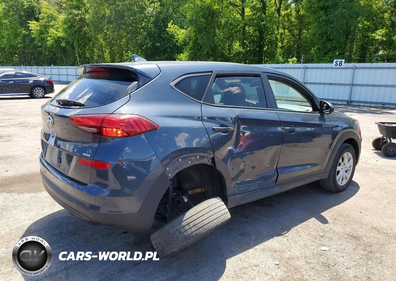 2021 Hyundai Tucson Se VIN:KM8J2CA41MU374869 - 3
