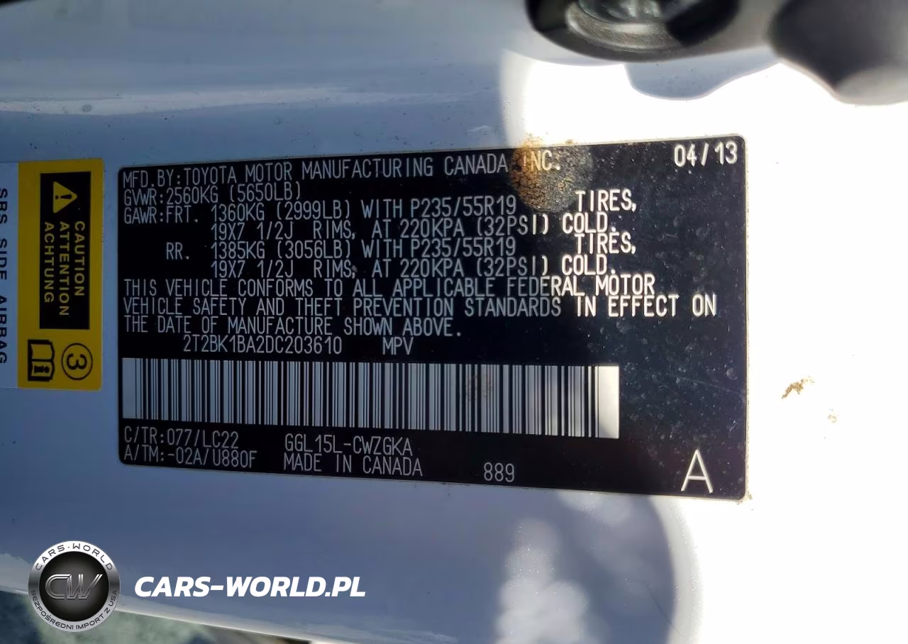 2013 Lexus Rx 350 F Sport VIN:2T2BK1BA2DC203610 - 13