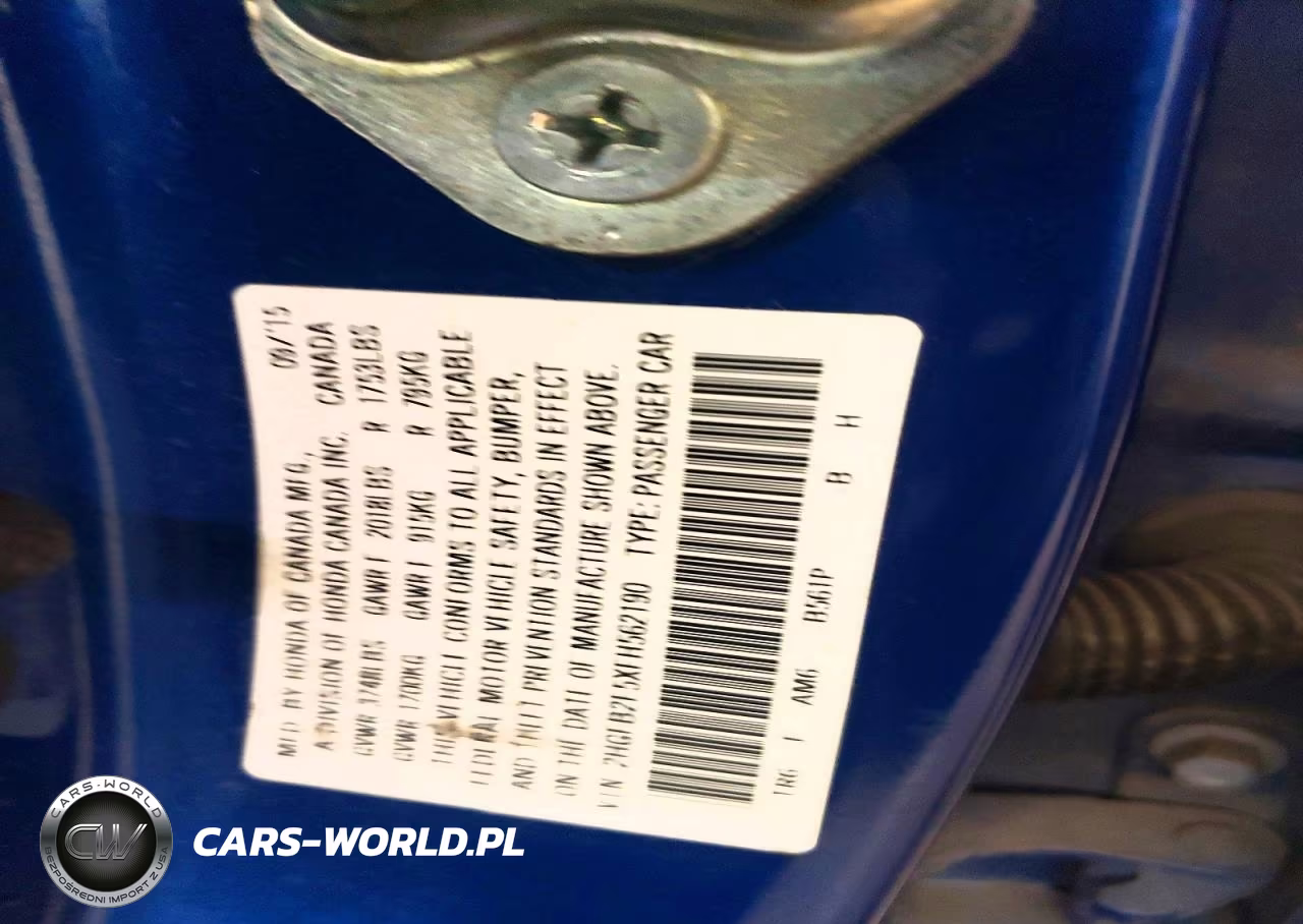 2015 Honda Civic Lx VIN:2HGFB2F5XFH562190 - 12