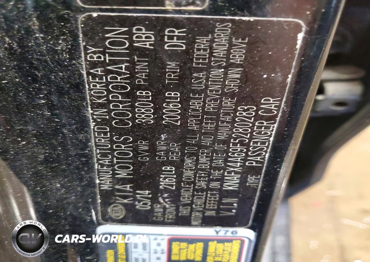 2015 Kia Forte Lx VIN:KNAFX4A69F5280283 - 12
