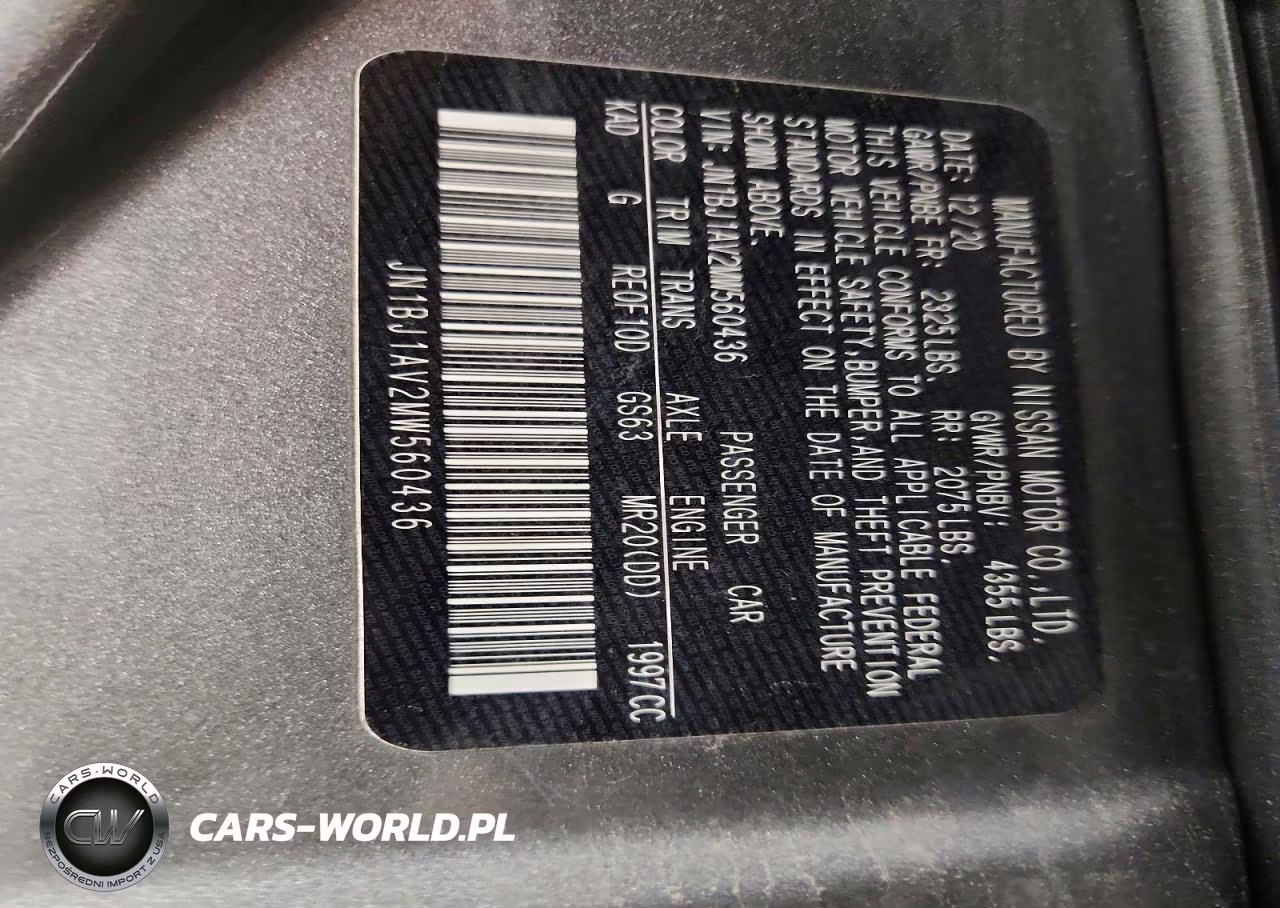 2021 Nissan Rogue Sport S VIN:JN1BJ1AV2MW560436 - 13