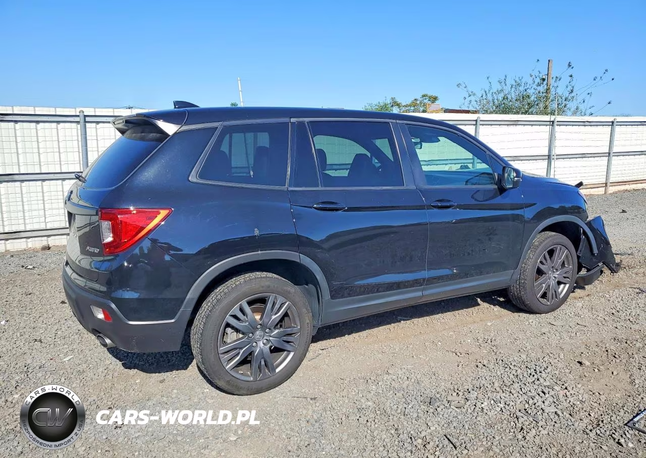 2021 Honda Passport Exl VIN:5FNYF8H59MB013093 - 3