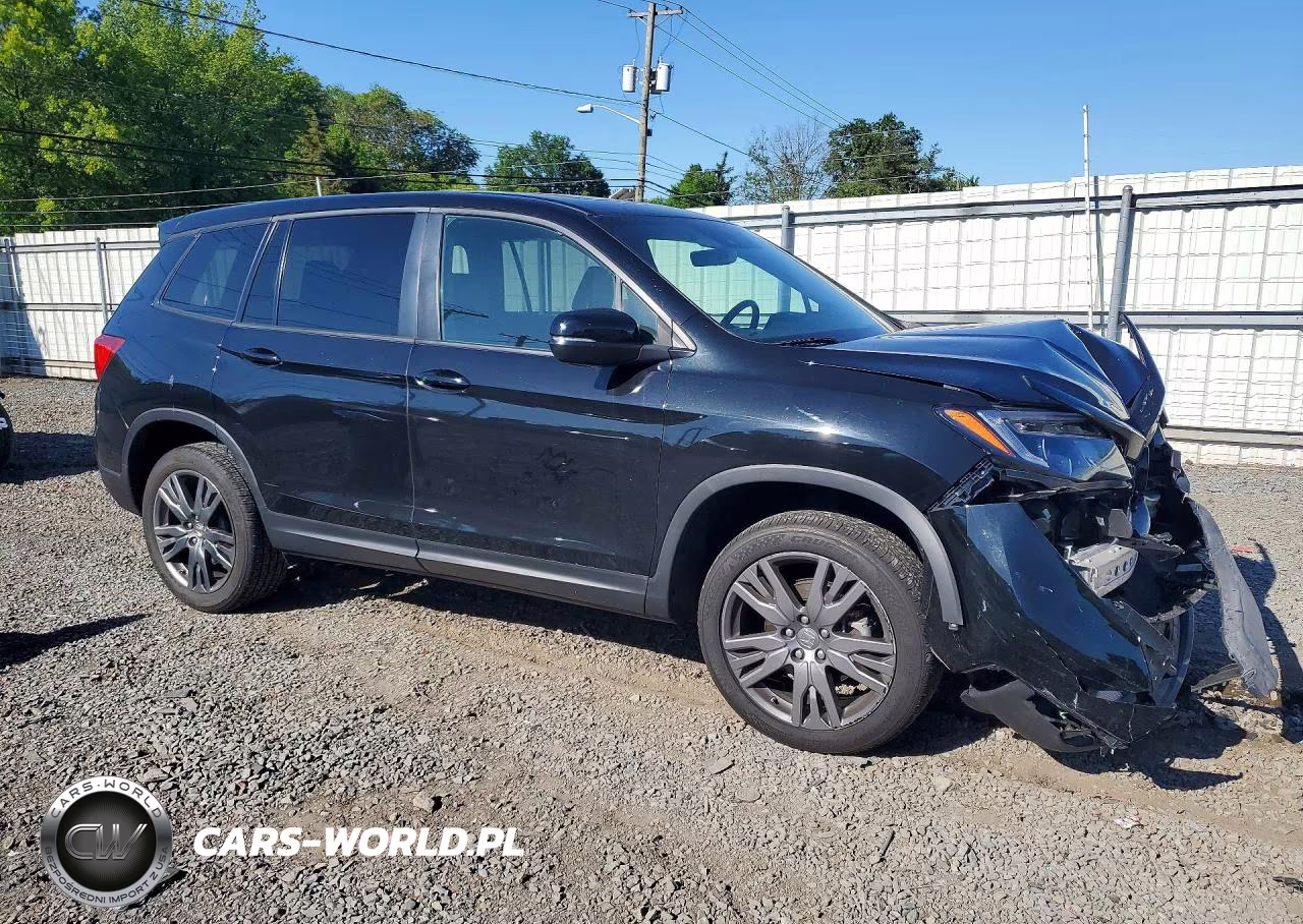 2021 Honda Passport Exl VIN:5FNYF8H59MB013093 - 4