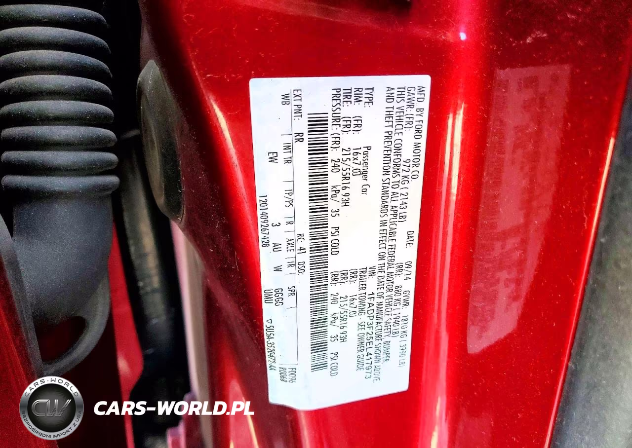 2014 Ford Focus Se VIN:1FADP3F25EL417973 - 12
