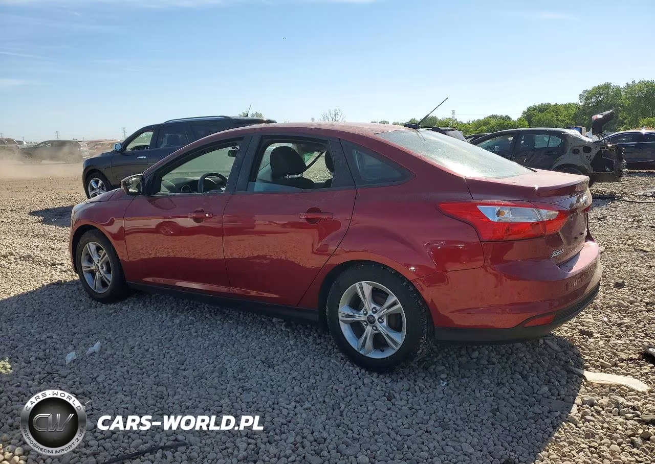 2014 Ford Focus Se VIN:1FADP3F25EL417973 - 2