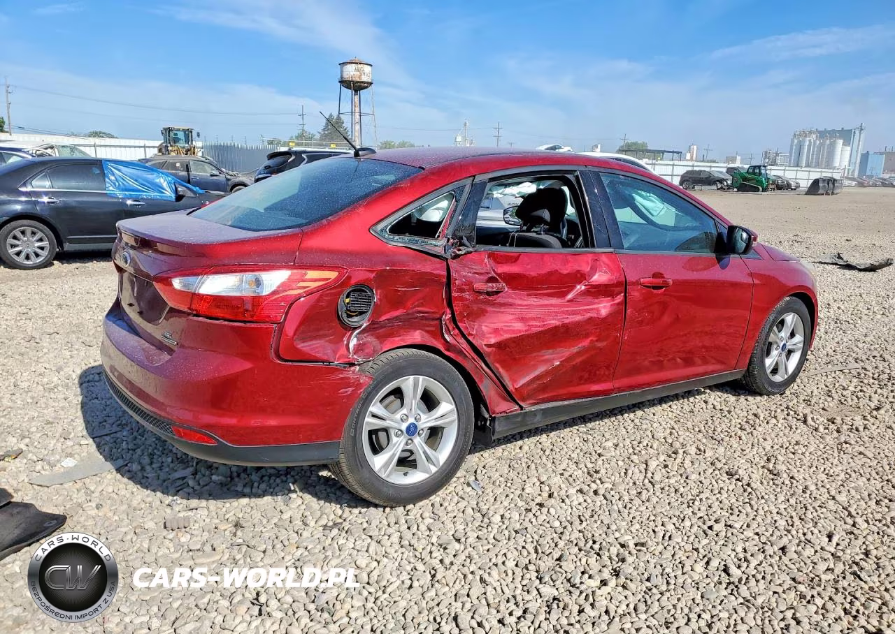 2014 Ford Focus Se VIN:1FADP3F25EL417973 - 3