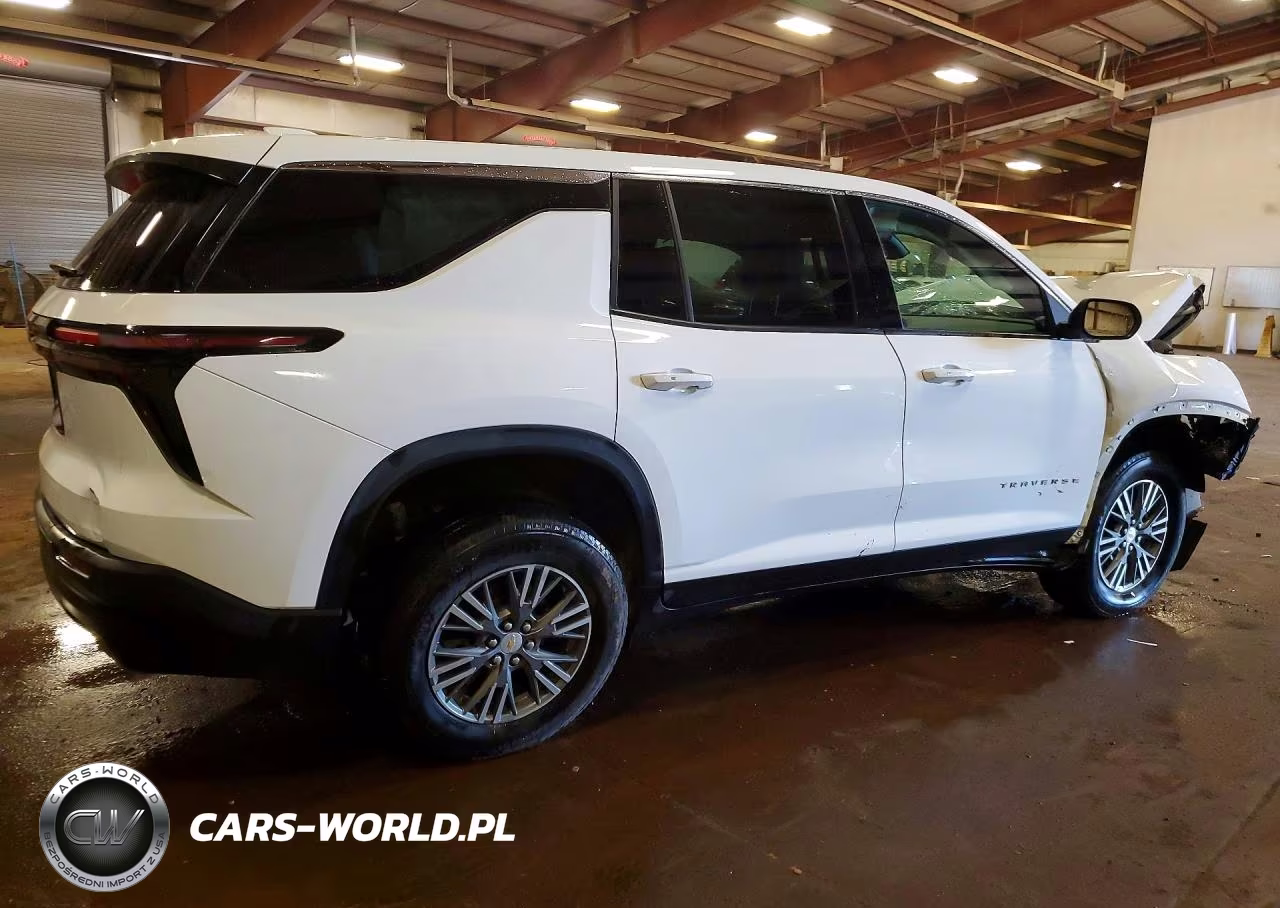 2024 Chevrolet Traverse Ls VIN:1GNEVEKS8RJ147183 - 3