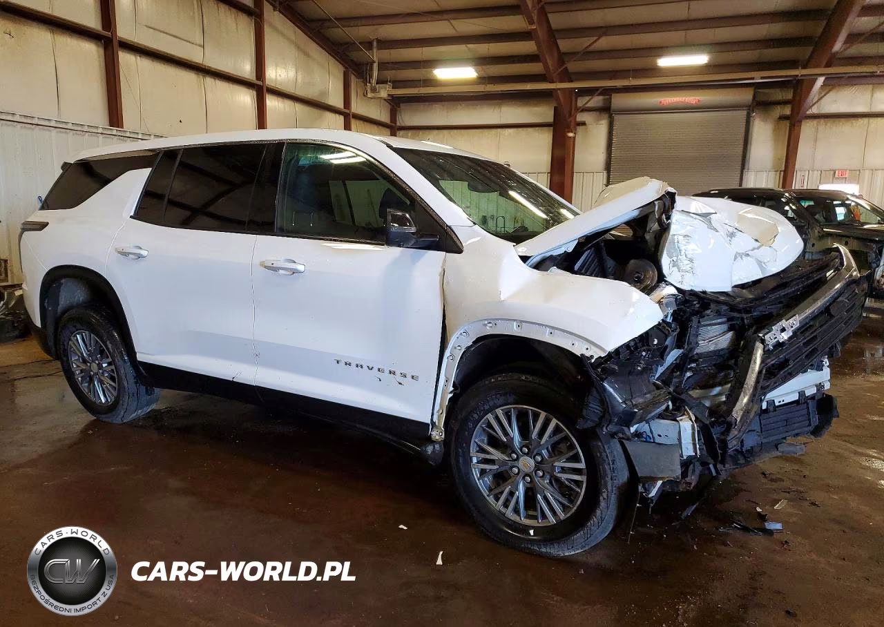 2024 Chevrolet Traverse Ls VIN:1GNEVEKS8RJ147183 - 4