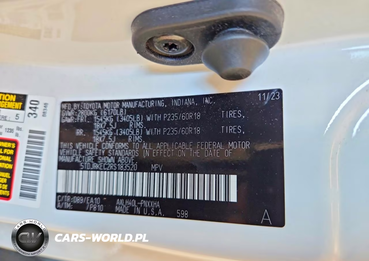 2024 Toyota Sienna Xle VIN:5TDJRKEC2RS183520 - 13