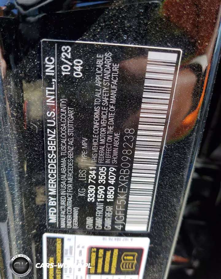 2024 Mercedes-Benz Gls 450 4Matic VIN:4JGFF5KEXRB098238 - 13