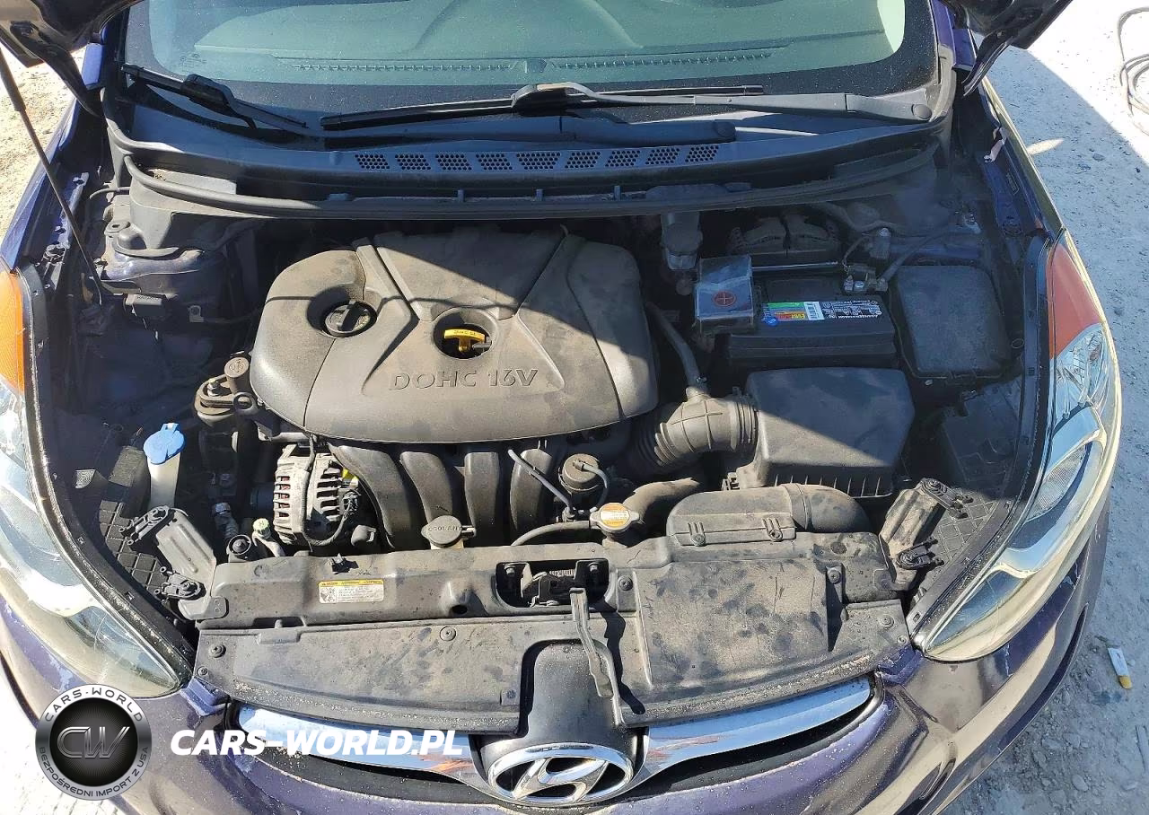 2012 Hyundai Elantra Gls VIN:5NPDH4AE8CH128733 - 11
