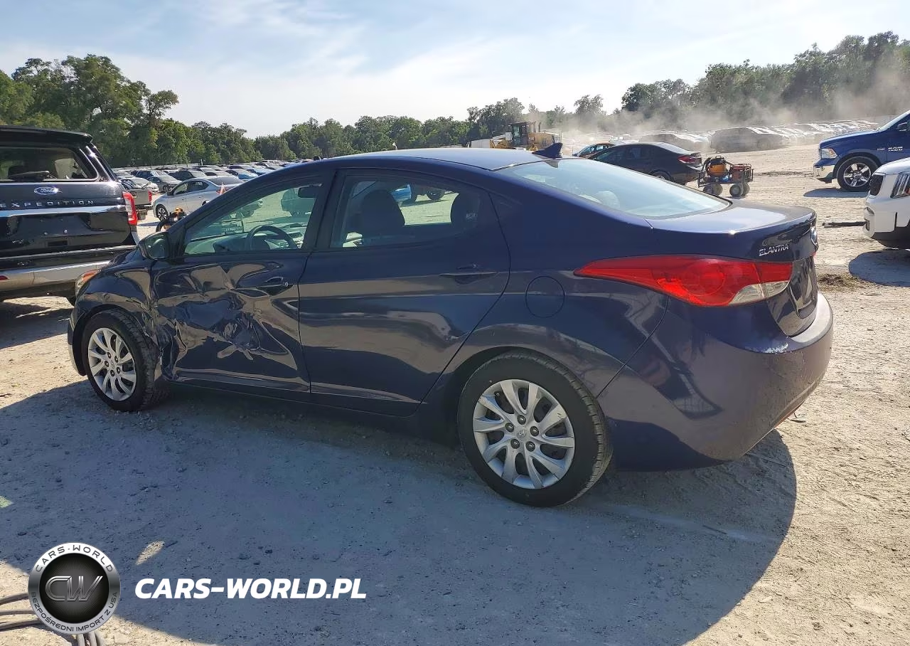 2012 Hyundai Elantra Gls VIN:5NPDH4AE8CH128733 - 2