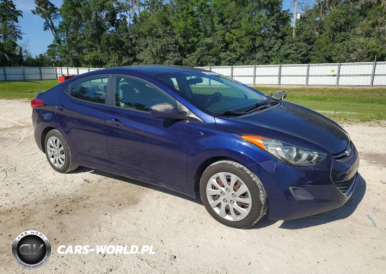 2012 Hyundai Elantra Gls VIN:5NPDH4AE8CH128733 - 4