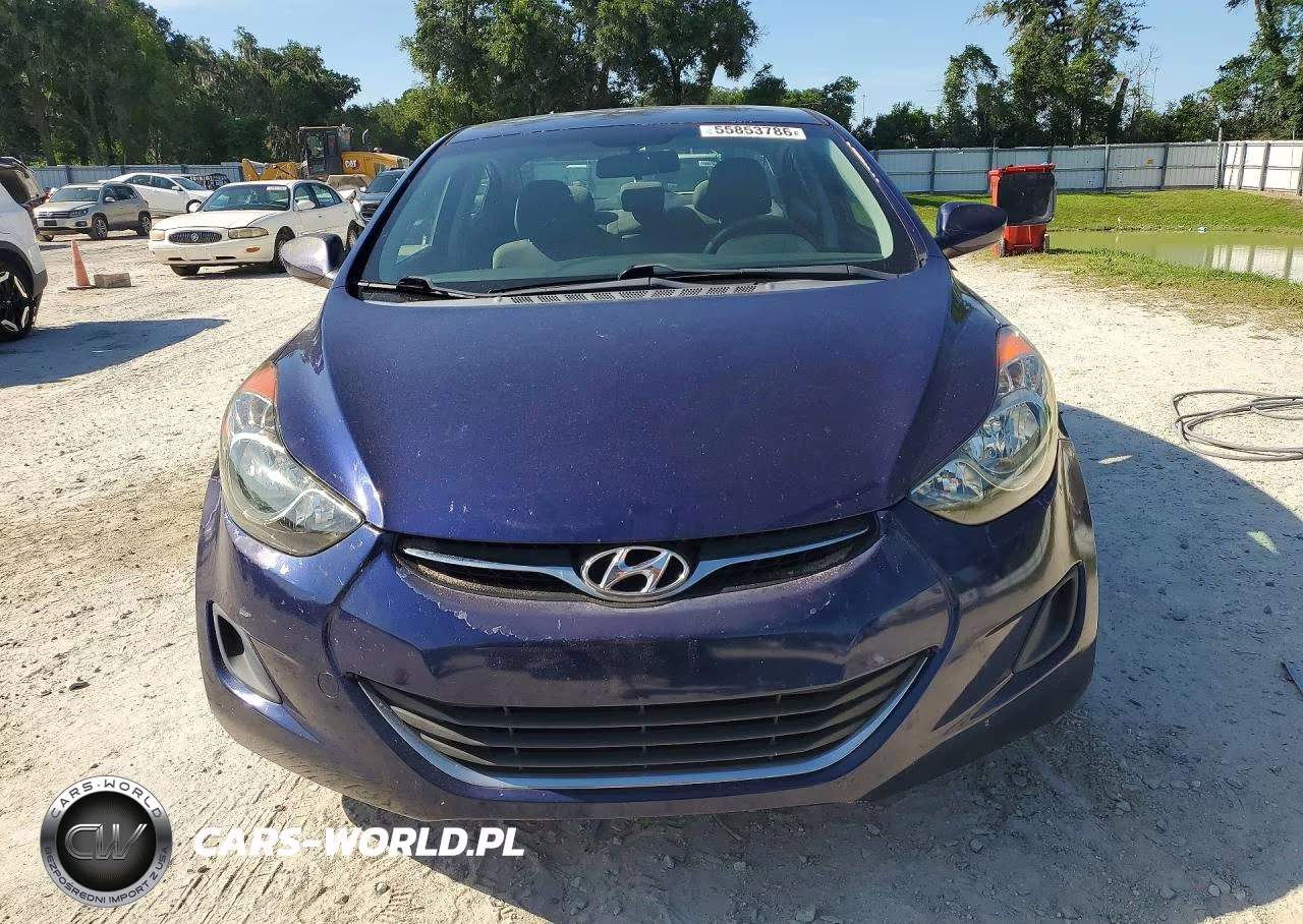 2012 Hyundai Elantra Gls VIN:5NPDH4AE8CH128733 - 5