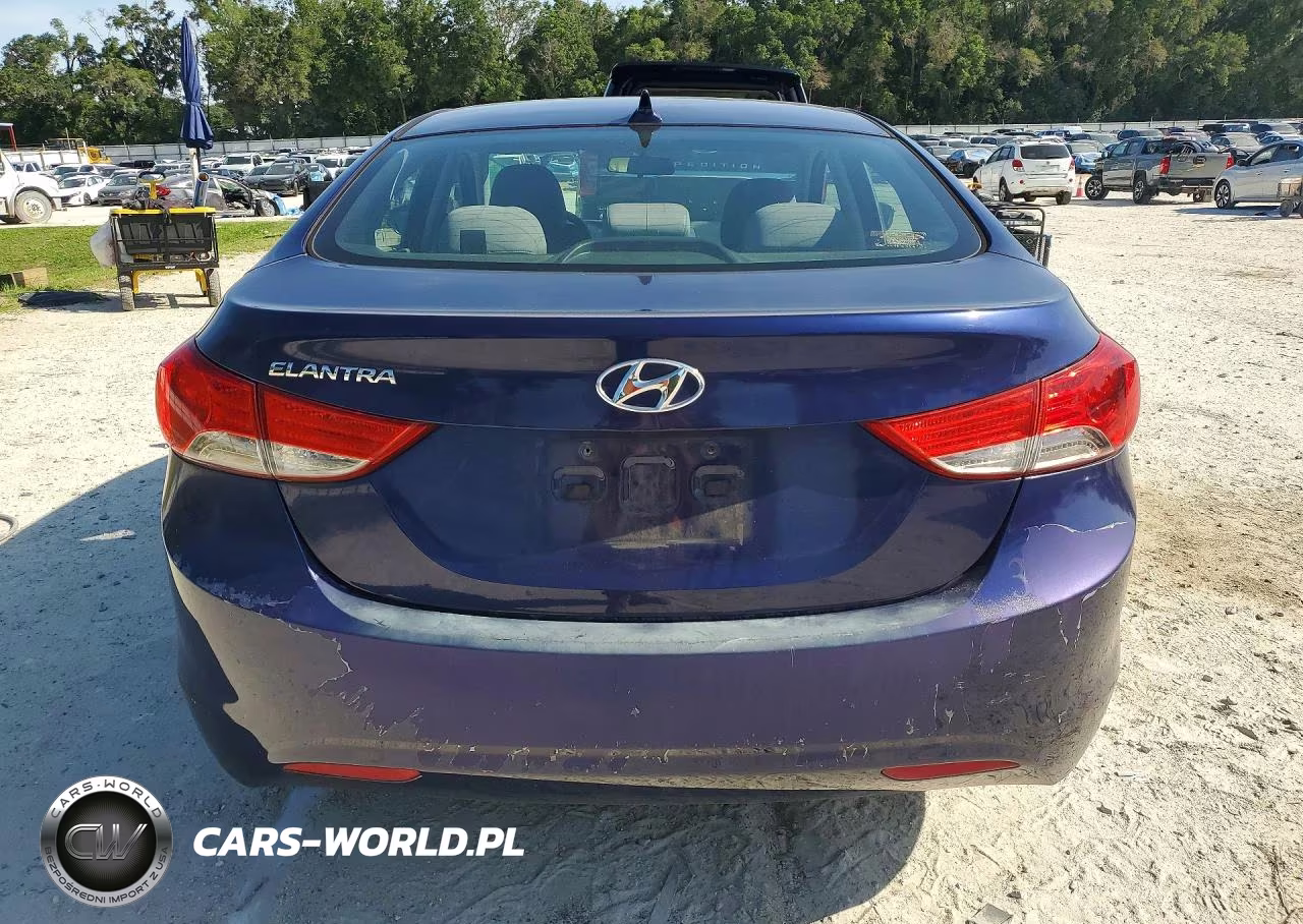2012 Hyundai Elantra Gls VIN:5NPDH4AE8CH128733 - 6