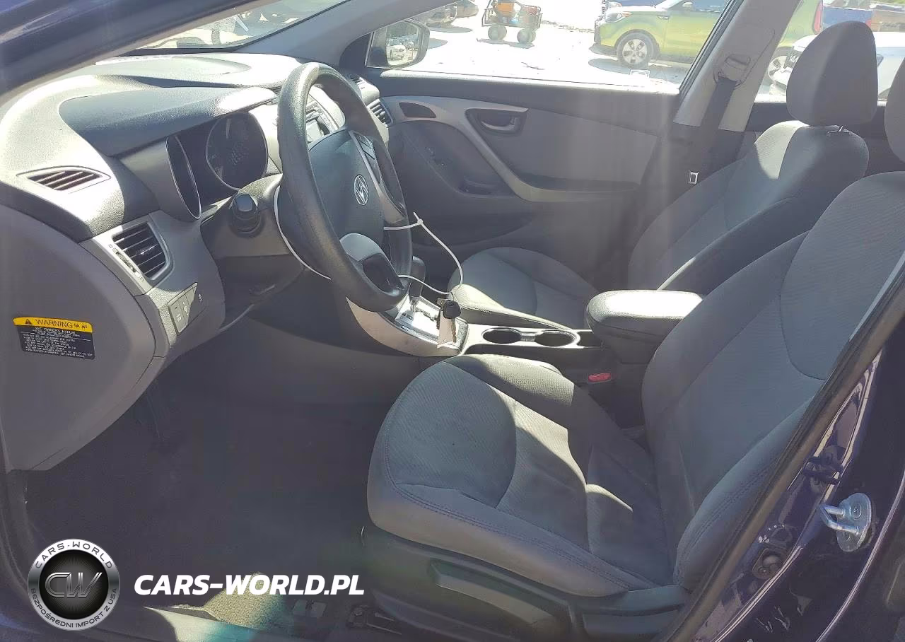 2012 Hyundai Elantra Gls VIN:5NPDH4AE8CH128733 - 7