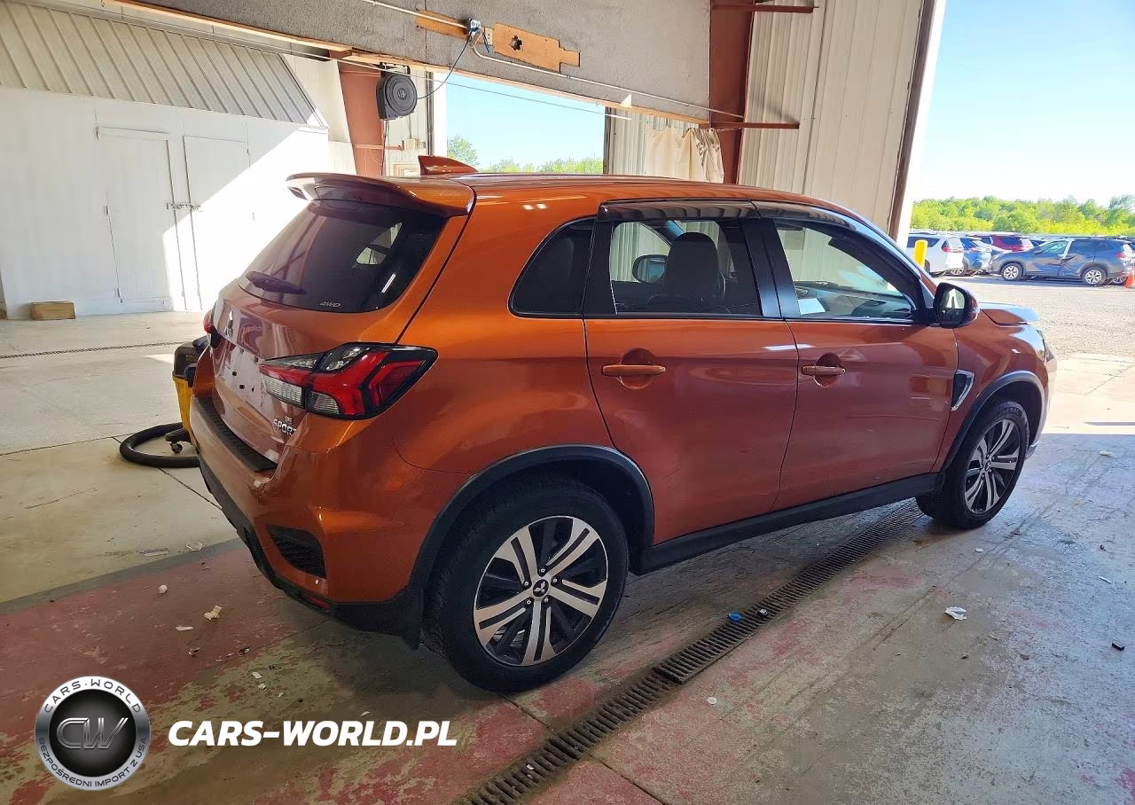 2022 Mitsubishi Outlander Sport Es VIN:JA4ARUAU9NU013164 - 3