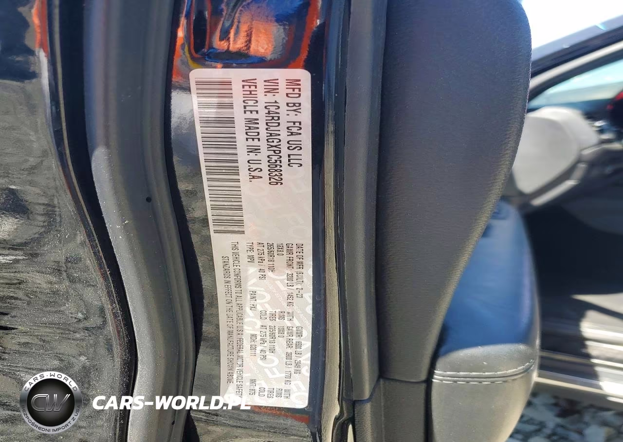 2023 Dodge Durango Sxt VIN:1C4RDJAGXPC568326 - 13