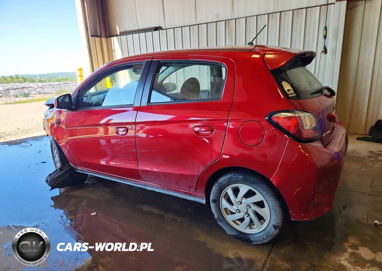 2021 Mitsubishi Mirage Es VIN:ML32AUHJXMH000754 - 2