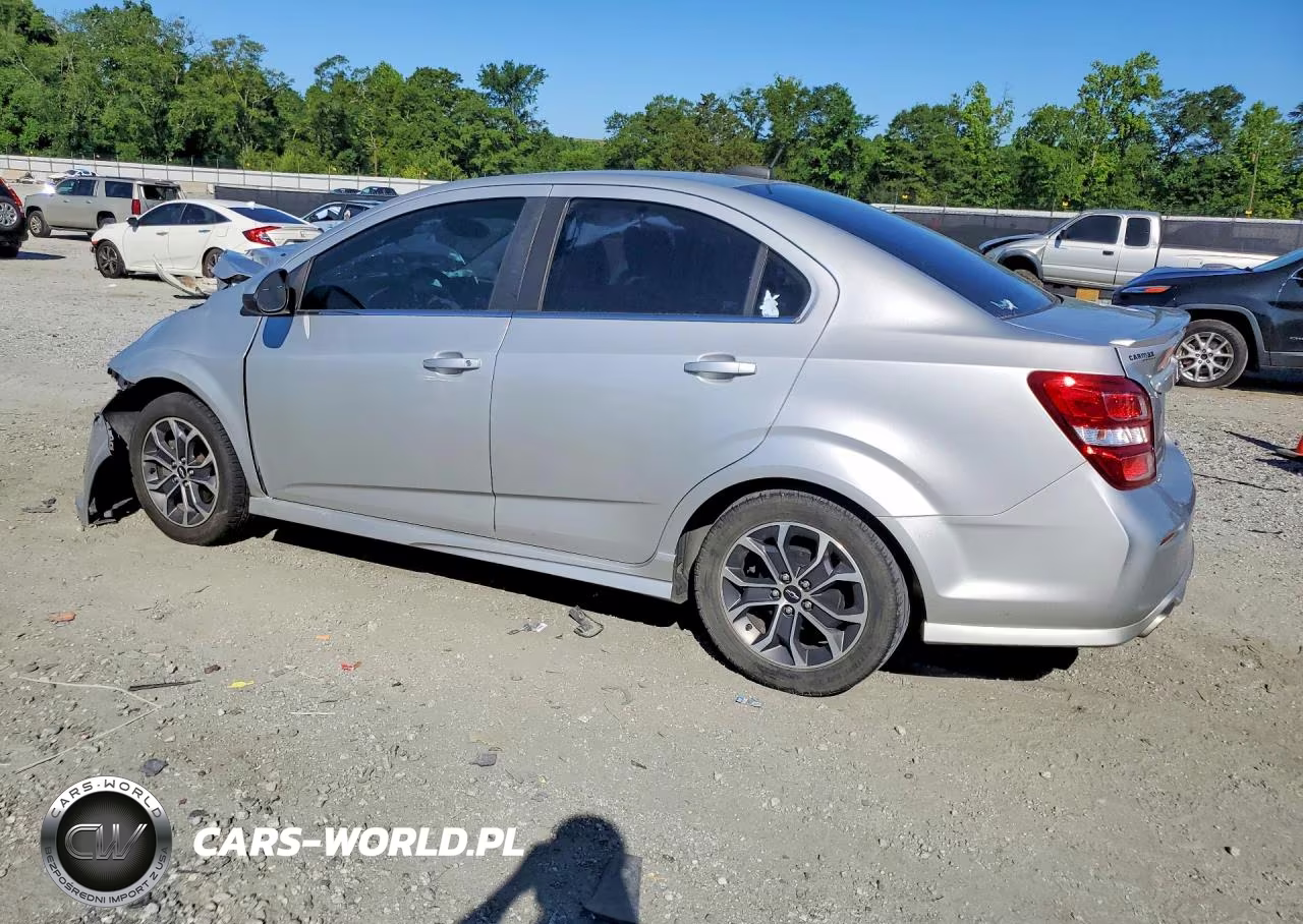 2019 Chevrolet Sonic Lt VIN:1G1JD5SB6K4145570 - 2