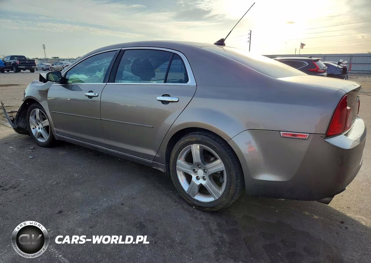 2012 Chevrolet Malibu 3Lt VIN:1G1ZF5E76CF170365 - 2
