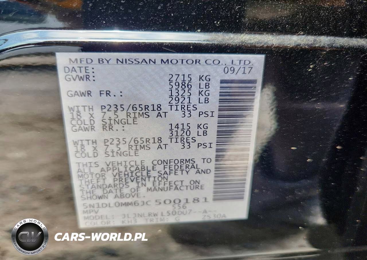 2018 Infiniti Qx60 Base VIN:5N1DL0MM6JC500181 - 13