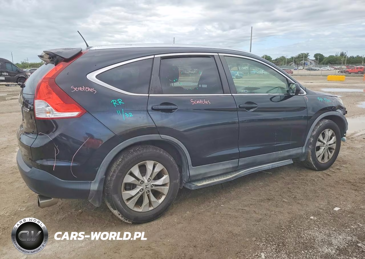 2012 Honda Cr-V Exl VIN:JHLRM4H73CC028563 - 3