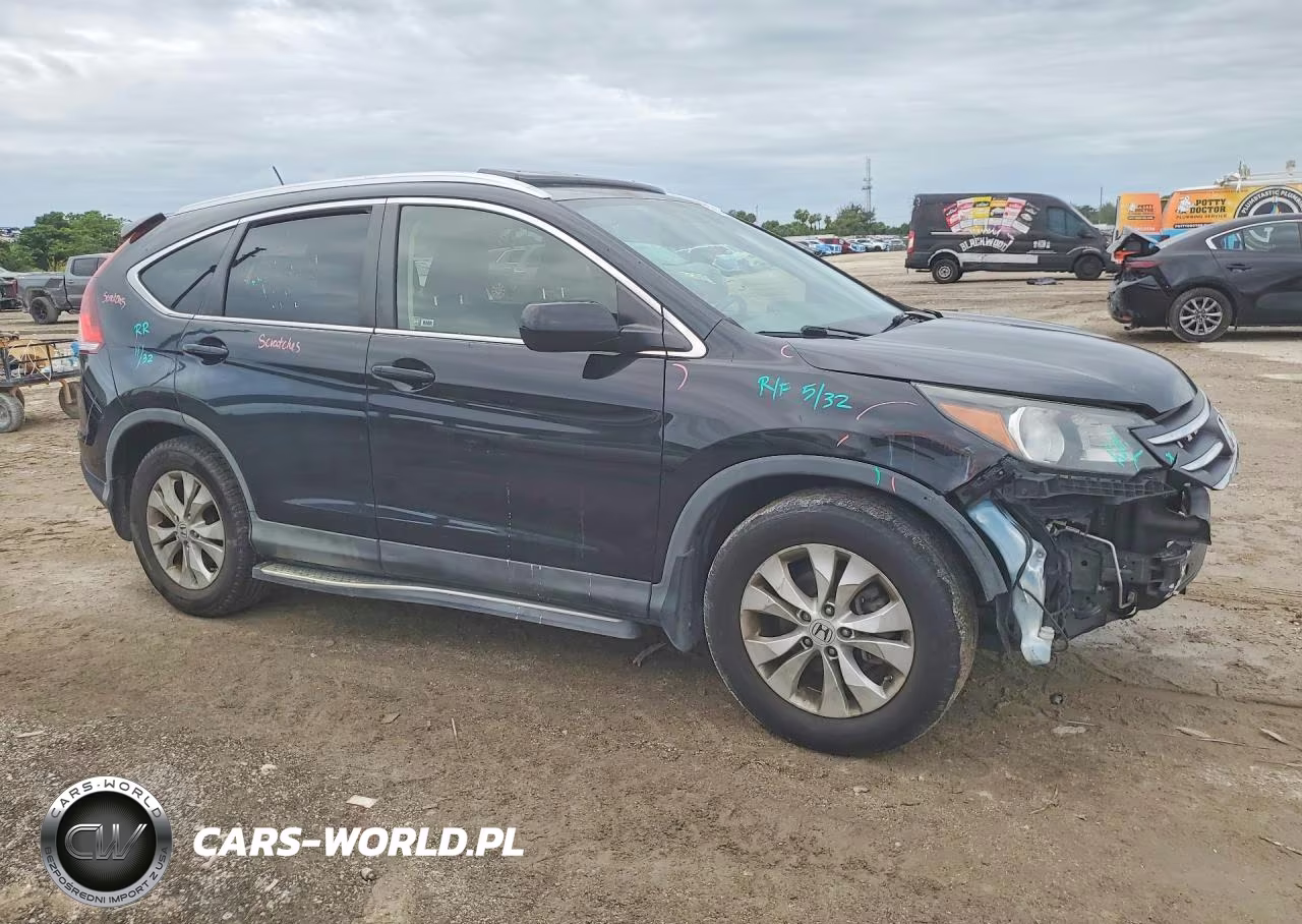 2012 Honda Cr-V Exl VIN:JHLRM4H73CC028563 - 4
