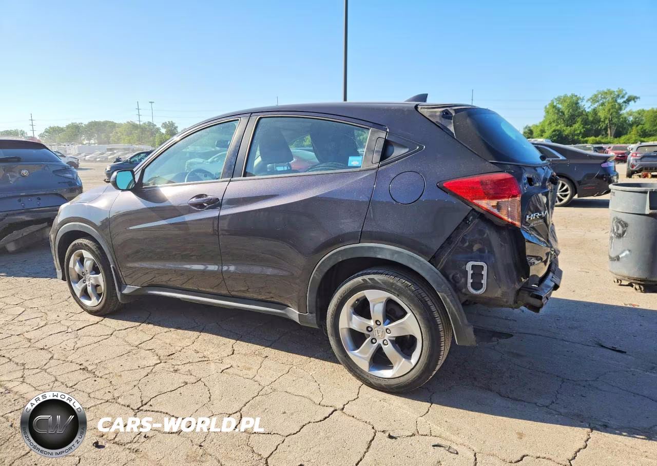 2017 Honda Hr-V Lx VIN:3CZRU6H3XHG706469 - 2