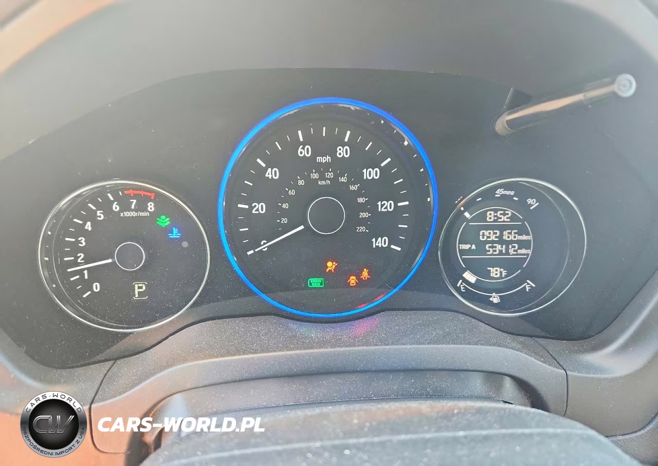 2017 Honda Hr-V Lx VIN:3CZRU6H3XHG706469 - 9