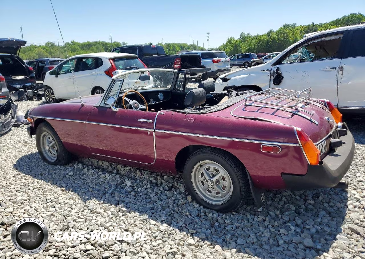 1978 Mg Mgb VIN:GHN5UJ450385G - 2