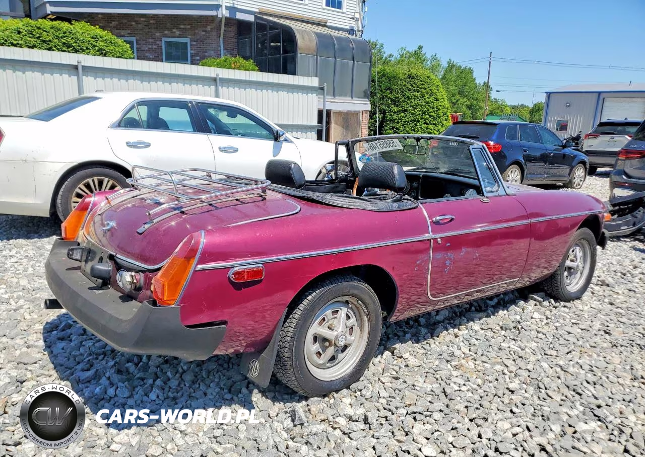 1978 Mg Mgb VIN:GHN5UJ450385G - 3