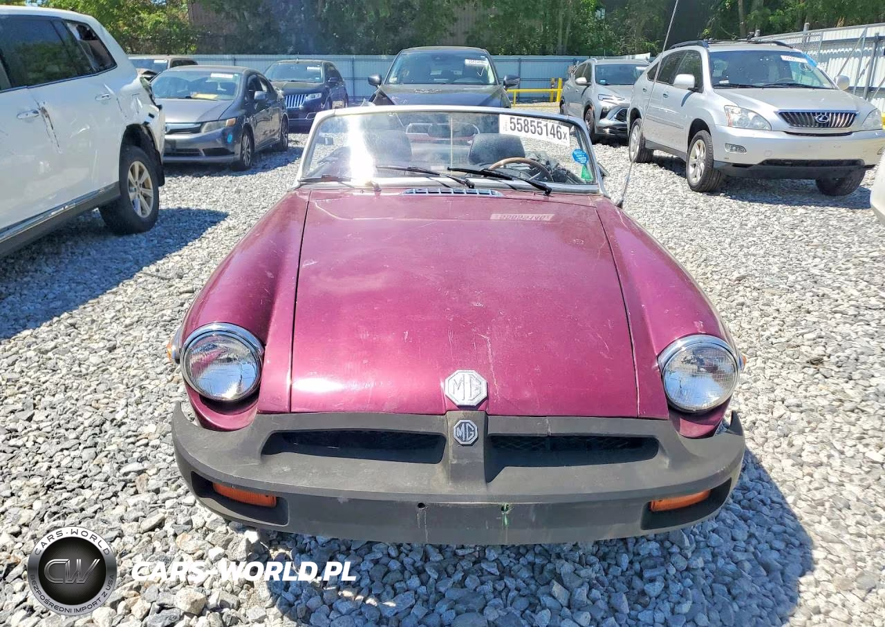1978 Mg Mgb VIN:GHN5UJ450385G - 5