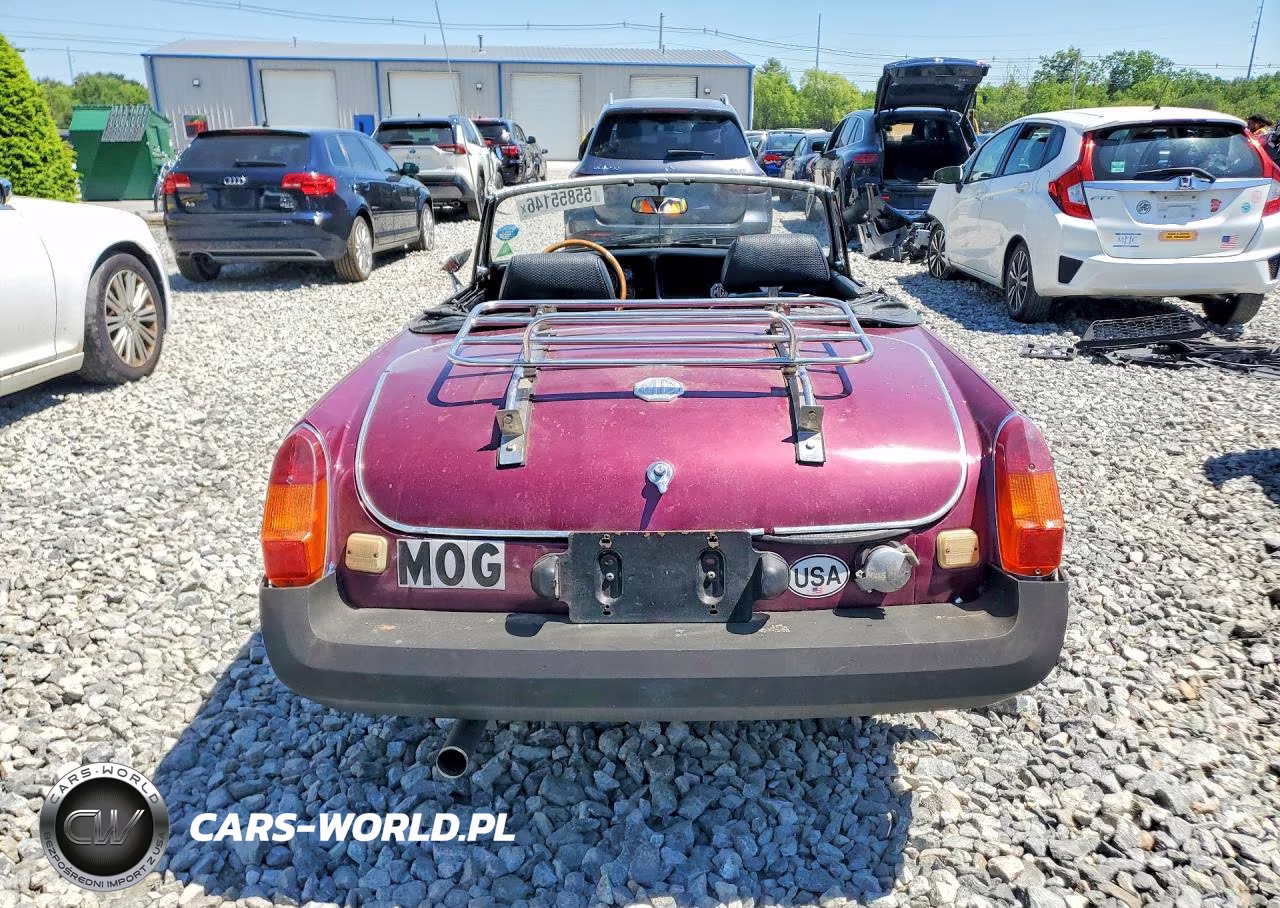 1978 Mg Mgb VIN:GHN5UJ450385G - 6
