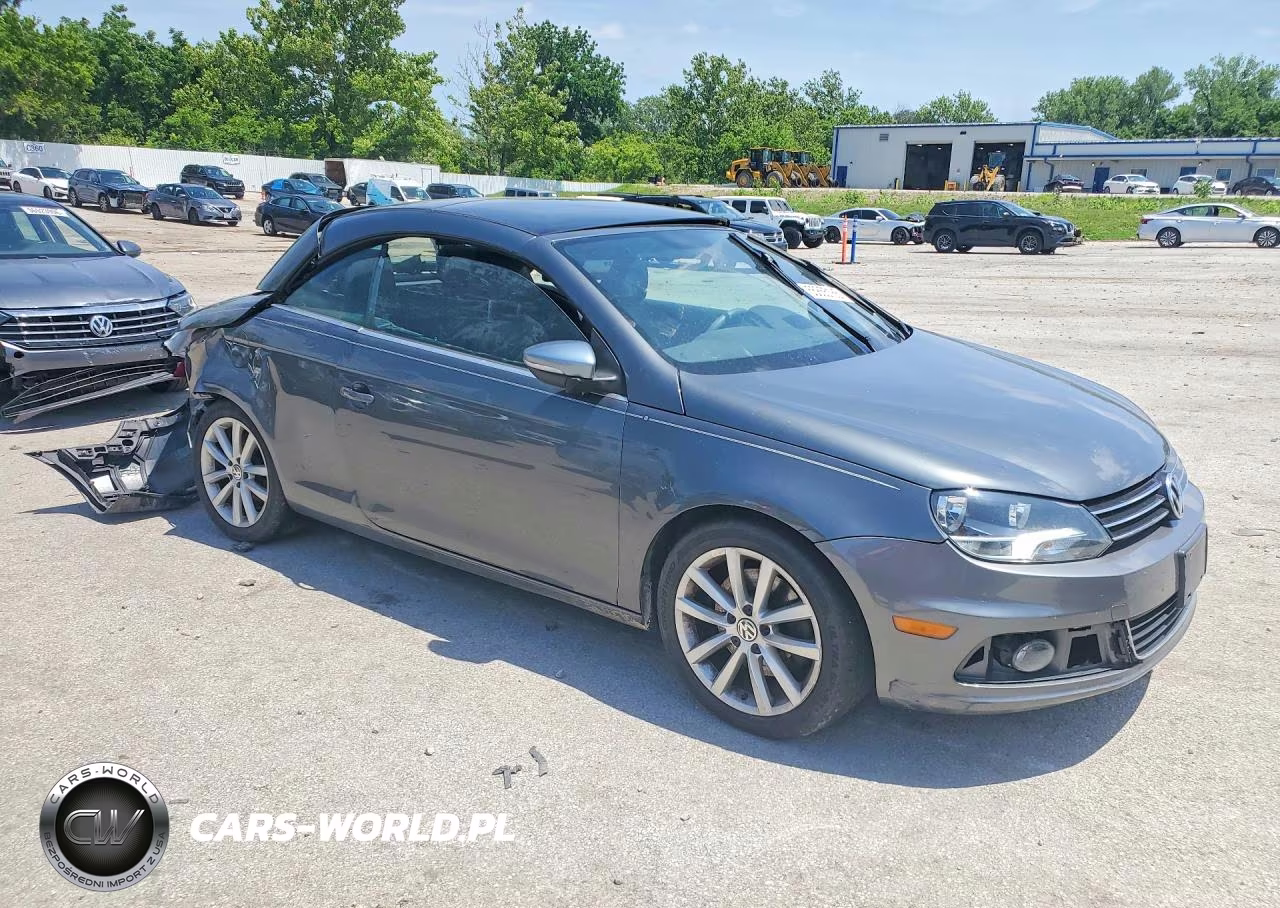 2012 Volkswagen Eos Komfort VIN:WVWBW7AH1CV010905 - 4