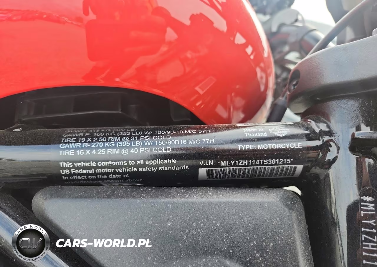 2026 Harley-Davidson Rh975 VIN:MLY1ZH114TS301215 - 8
