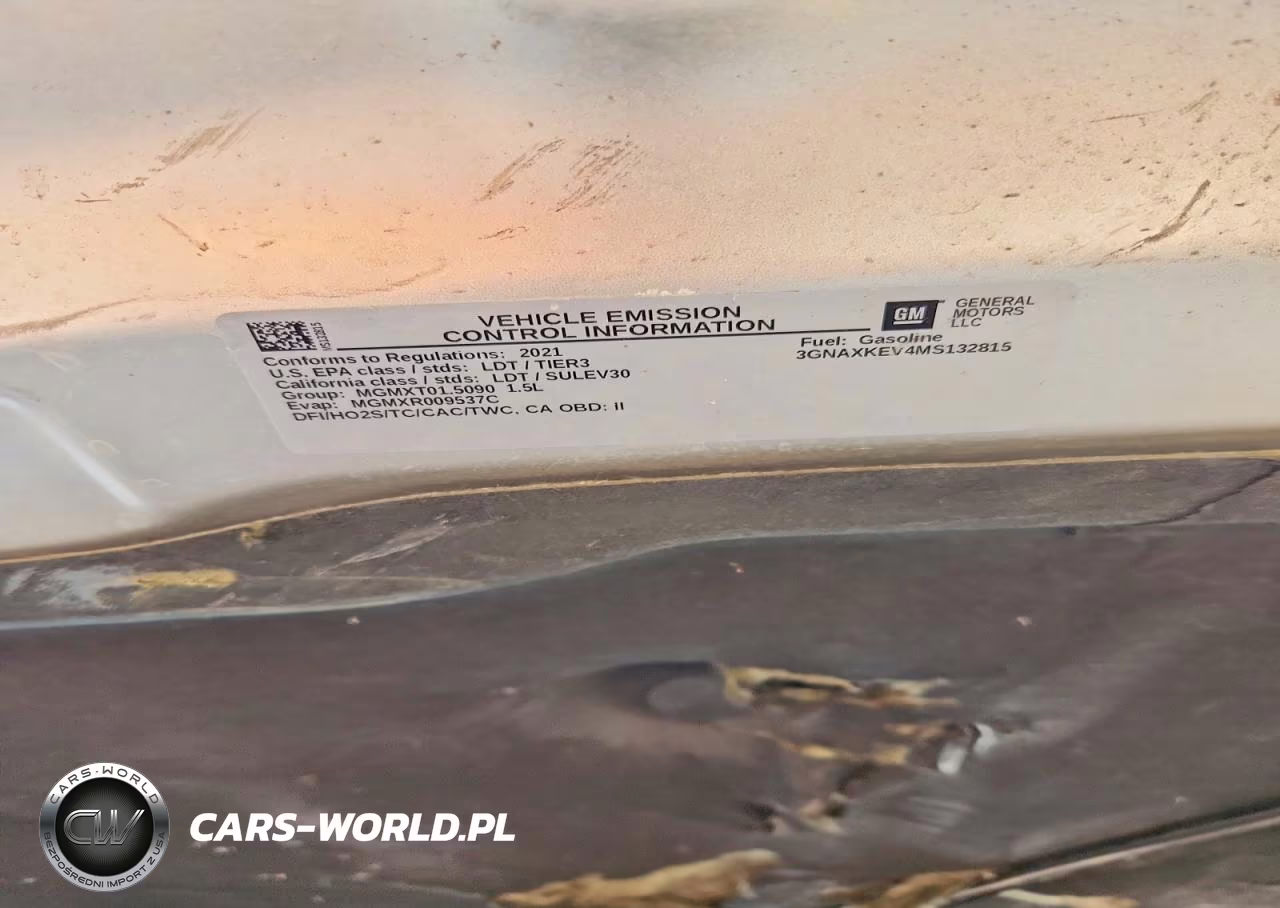 2021 Chevrolet Equinox Lt VIN:3GNAXKEV4MS132815 - 13